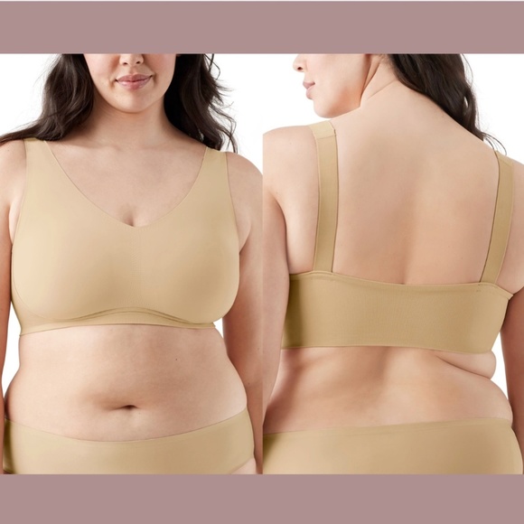 NWT True & Co. [ Small Full Cup‎ ] True Body Lift V-Neck Soft Form Band Bra - Picture 1 of 12